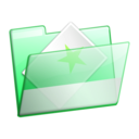 download Simple Folder Favourites clipart image with 90 hue color