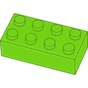 Green Lego Brick