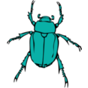 download Chafer Bug clipart image with 135 hue color