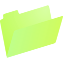 download Folder Icon clipart image with 45 hue color