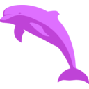 download Delphin Delfin Dolphin clipart image with 90 hue color