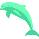 download Delphin Delfin Dolphin clipart image with 315 hue color