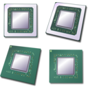 download Cpu Central Processing Unit clipart image with 45 hue color