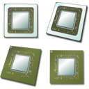 download Cpu Central Processing Unit clipart image with 315 hue color