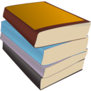 download Stack Of Paperbacks clipart image with 0 hue color