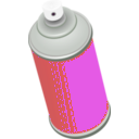 download Spray Paint clipart image with 270 hue color