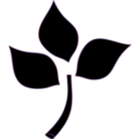 download Tree Branch Icon clipart image with 180 hue color