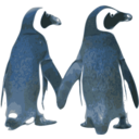 download Tux Love clipart image with 0 hue color