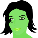 download Beauty No14 Expectation clipart image with 90 hue color