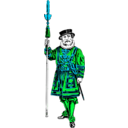 download Yeoman Of The Guard clipart image with 135 hue color