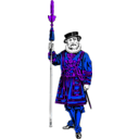 download Yeoman Of The Guard clipart image with 225 hue color