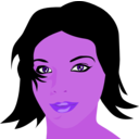 download Beauty No14 Expectation clipart image with 270 hue color