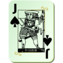 download Guyenne Deck Jack Of Spades clipart image with 45 hue color