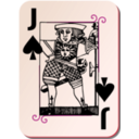 download Guyenne Deck Jack Of Spades clipart image with 315 hue color