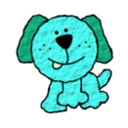 download Doggie clipart image with 135 hue color