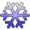 download Snowflake clipart image with 45 hue color