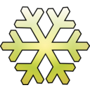 download Snowflake clipart image with 225 hue color