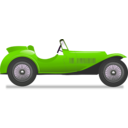 download Vintage Race Car clipart image with 90 hue color