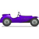 download Vintage Race Car clipart image with 270 hue color