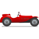 download Vintage Race Car clipart image with 0 hue color