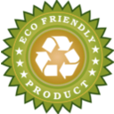 download Ecology Friendly Product Sticker clipart image with 315 hue color