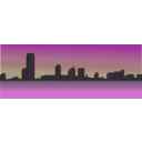 download Netalloy New Jersey Skyline clipart image with 90 hue color