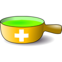 download Swiss Caquelon Fondue clipart image with 45 hue color