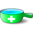 download Swiss Caquelon Fondue clipart image with 135 hue color