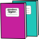 download Attendance Register clipart image with 315 hue color