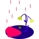 download Rain clipart image with 135 hue color