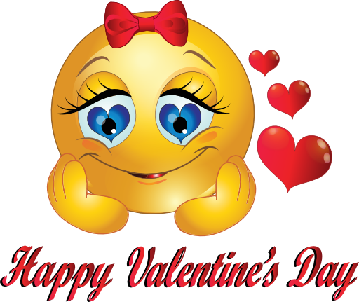 Happy Valentine Day Smiley Emoticon