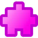 download Icon Puzzle2 Yellow clipart image with 270 hue color