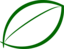 Small Green Leaf Icon