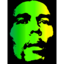 download Bob Marley clipart image with 45 hue color