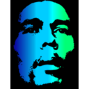 download Bob Marley clipart image with 135 hue color