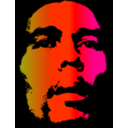 download Bob Marley clipart image with 315 hue color