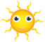 Happy Cartoon Sun