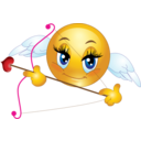 Angel Girl Smiley Emoticons