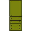 download Chest Of Drawers clipart image with 45 hue color