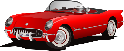 Corvette 1953 Red