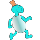 download Tortue2 clipart image with 135 hue color