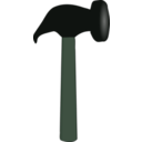 download Hammer 1 clipart image with 225 hue color