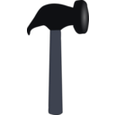 download Hammer 1 clipart image with 315 hue color
