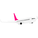 download Airplane clipart image with 90 hue color