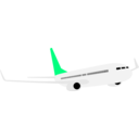 download Airplane clipart image with 270 hue color