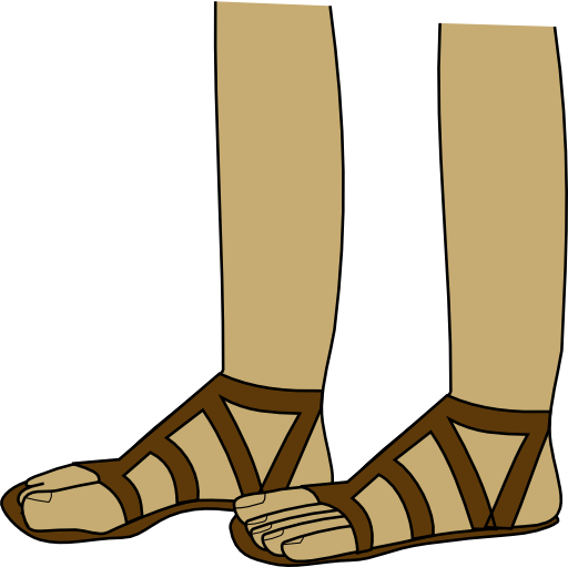 Feet In Sandals