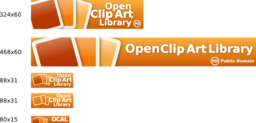 Openclipart Banners And Buttons
