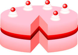 Pink Cake No Plate