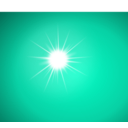 download Sun clipart image with 315 hue color