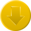 Golden Download Button